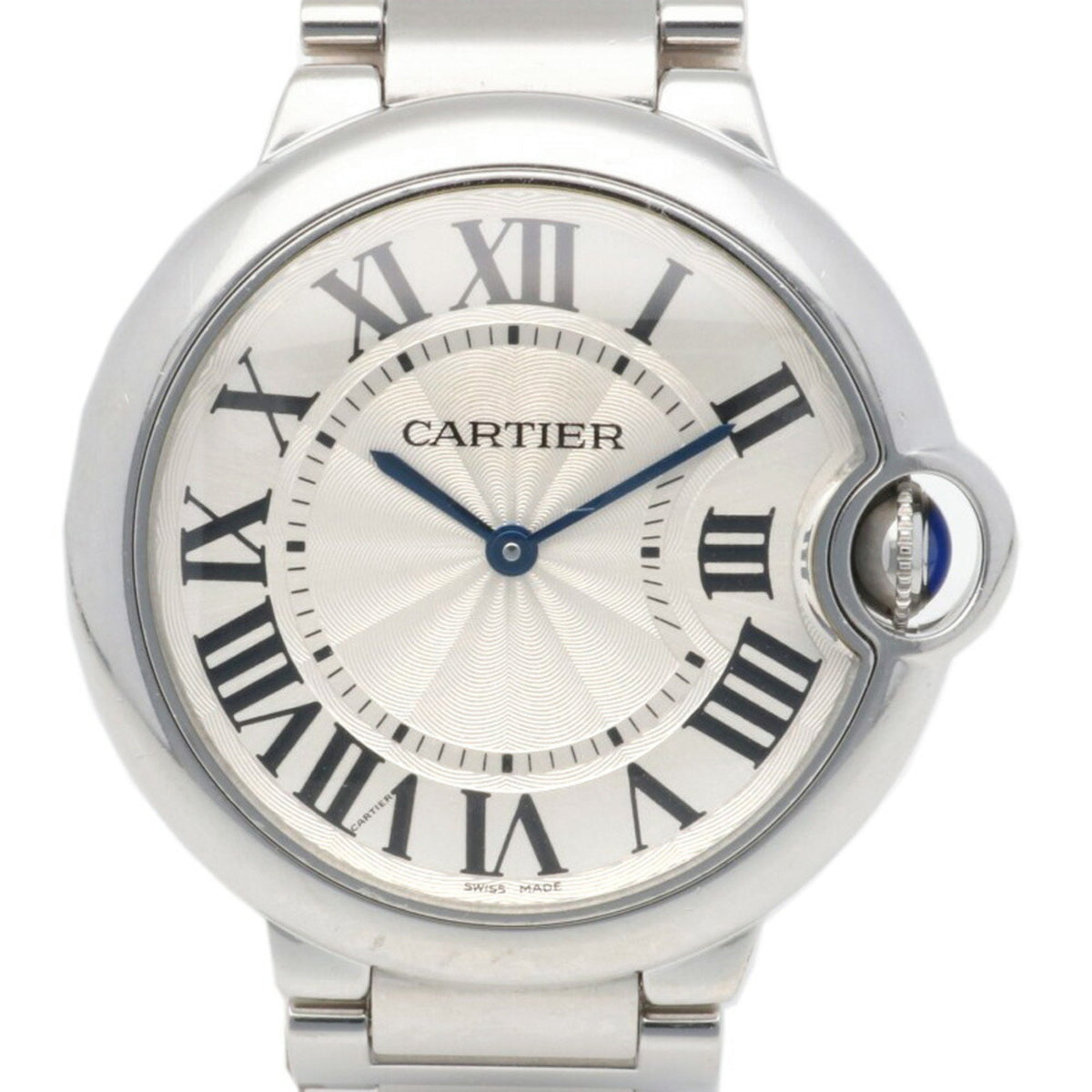 Pre-Owned Cartier Ballon Bleu Watch Stainless Steel 3005 Quartz Unisex CARTIER