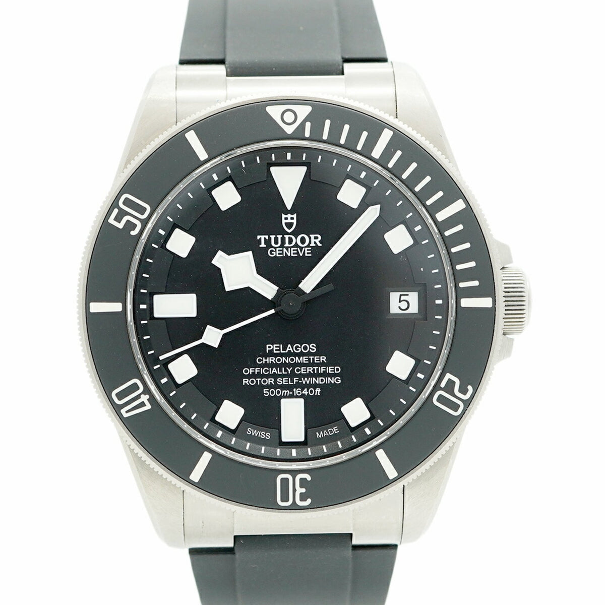 Pre-Owned Tudor Pelagos 25600TN Black Dial Men's Watch