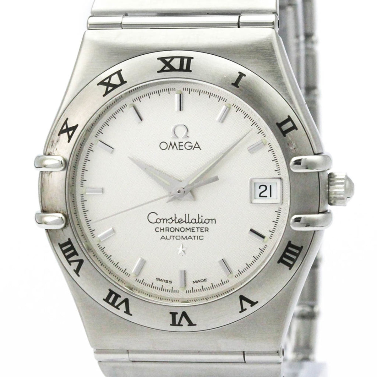 Pre-Owned OMEGA Constellation Chronometer Automatic Mens Watch 1502.30 Polished
