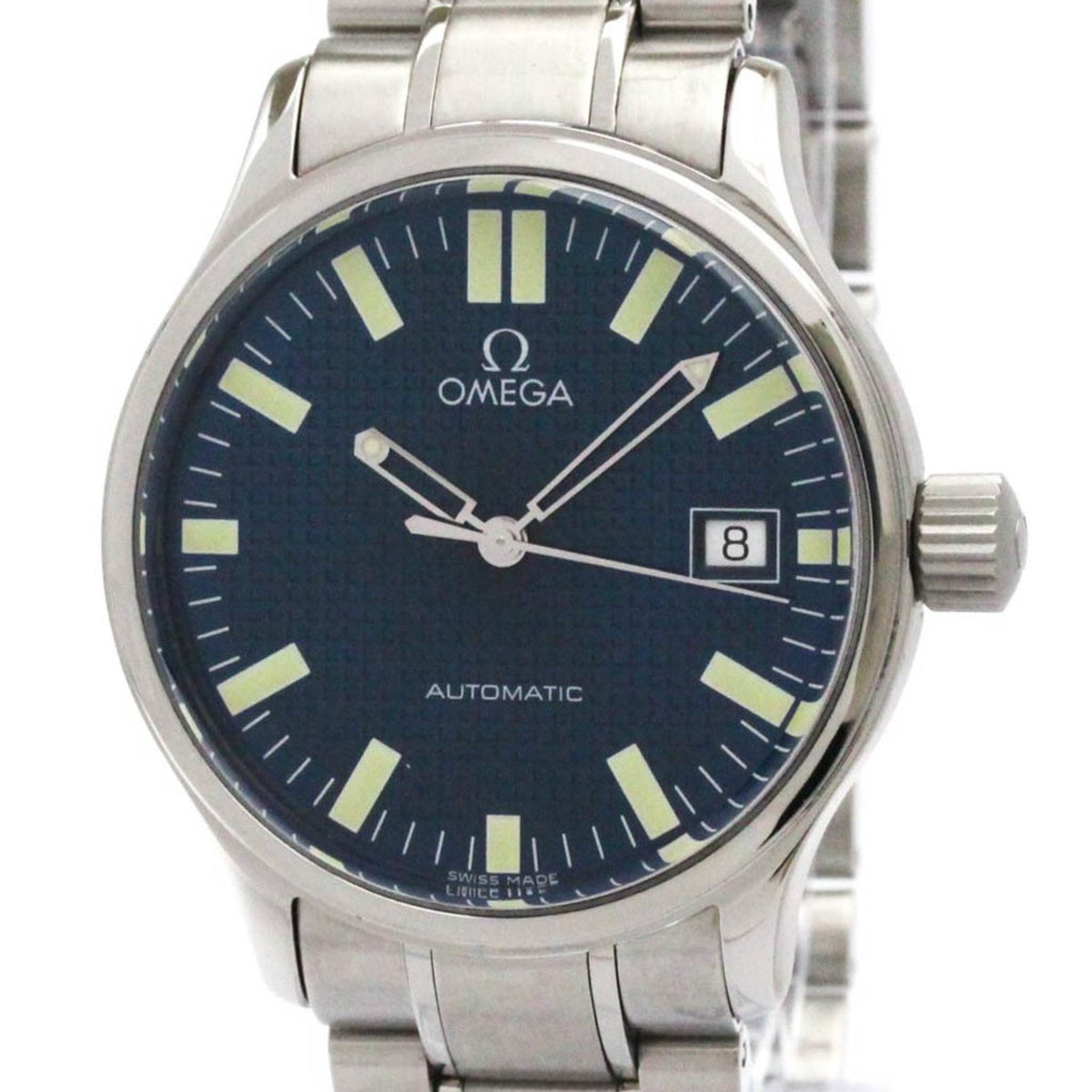 Pre-Owned OMEGA Dynamic Stainless Steel Automatic Mens Watch 5203.81 Polished