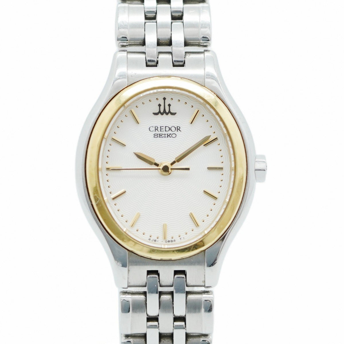 Pre-Owned Seiko Credor 4J81-5A30 White Dial Women's Watch