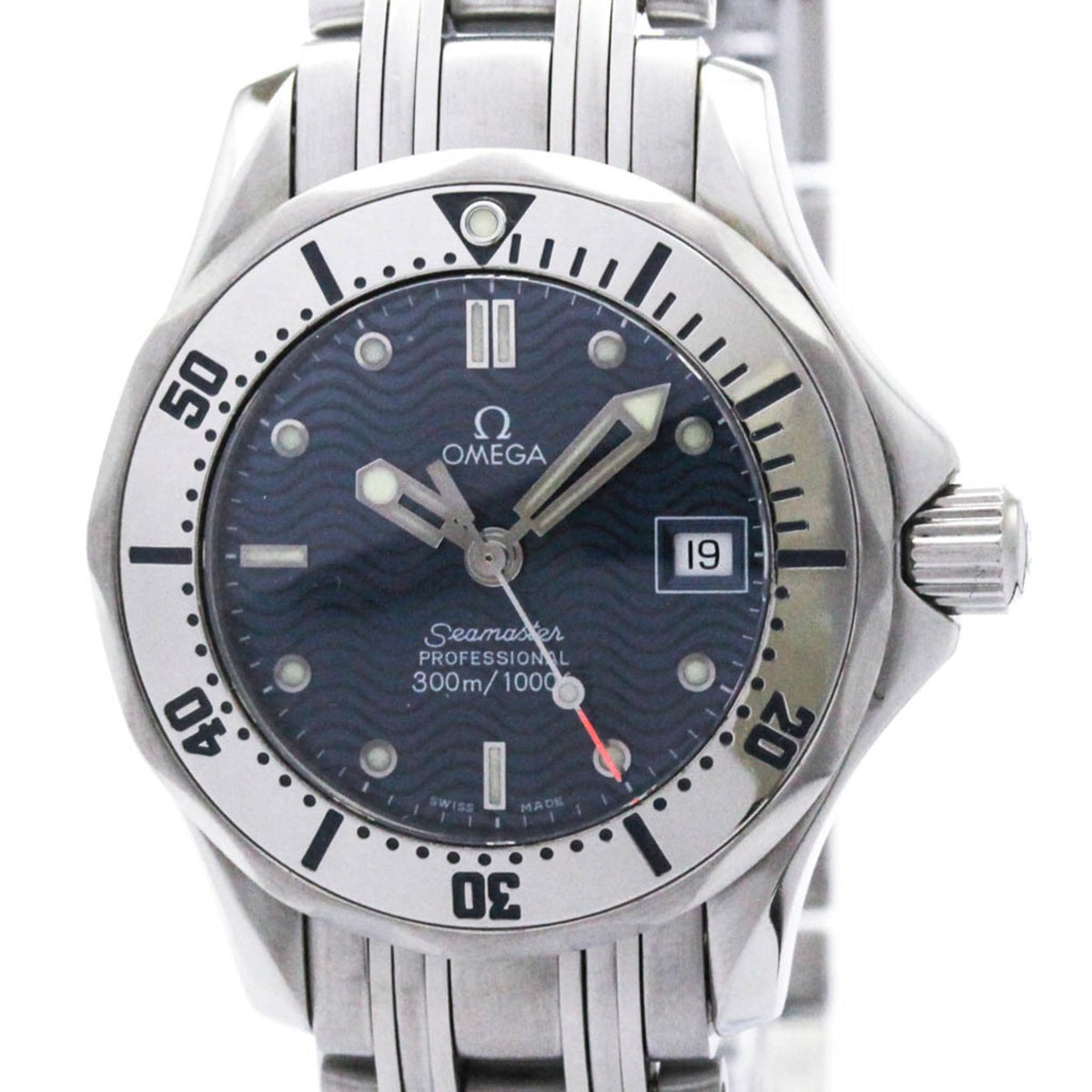 Pre-Owned OMEGA Seamaster Professional 300M Quartz Ladies Watch 2582.80 Polished