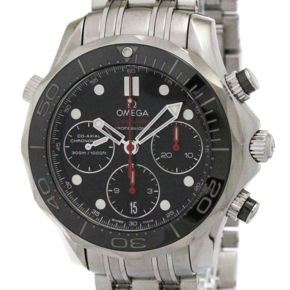 Pre-Owned OMEGA Seamaster Diver Chronograph Watch 212.30.42.50.01.001