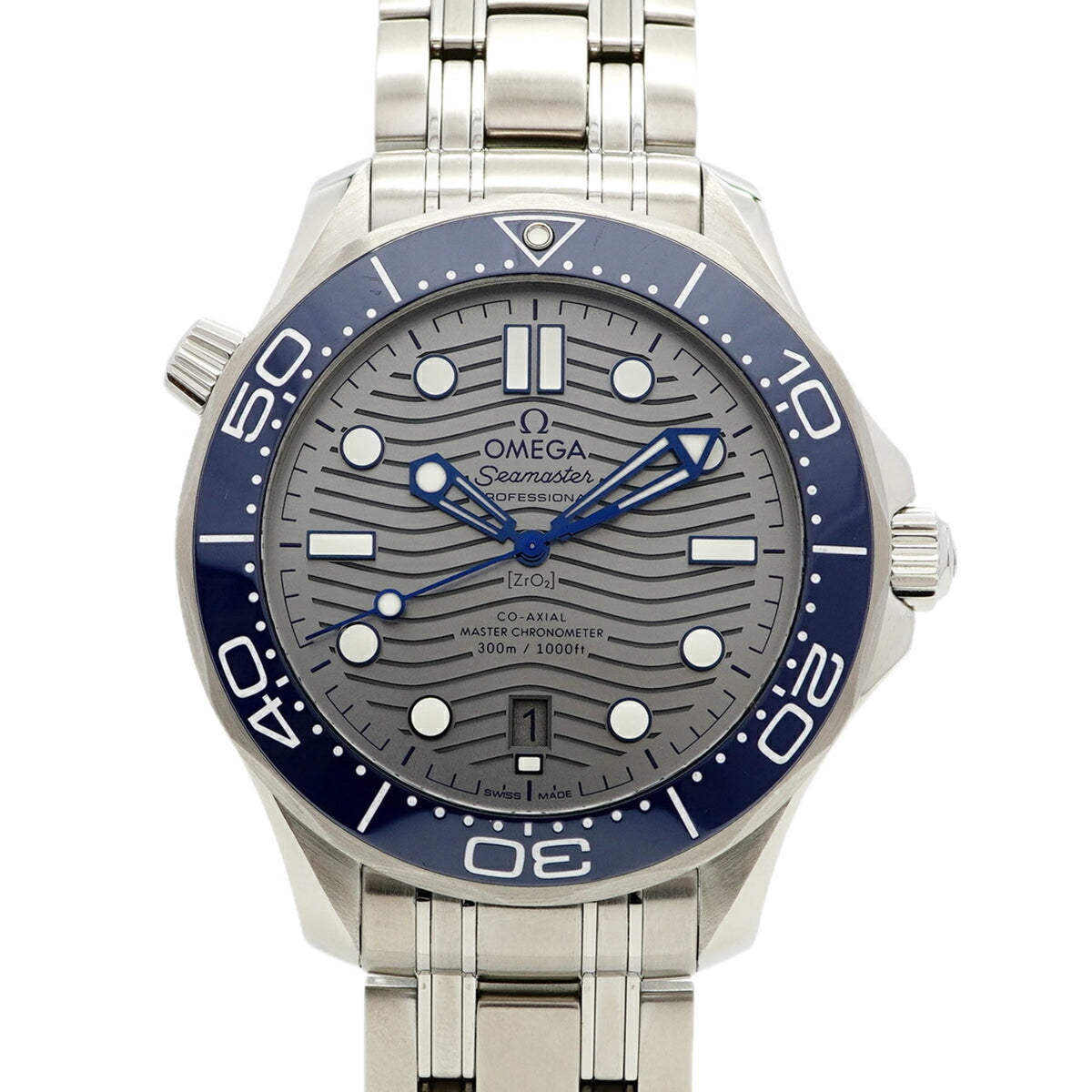 Pre-Owned Omega Seamaster 210.30.42.20.06.001 Gray Dial Men's Watch
