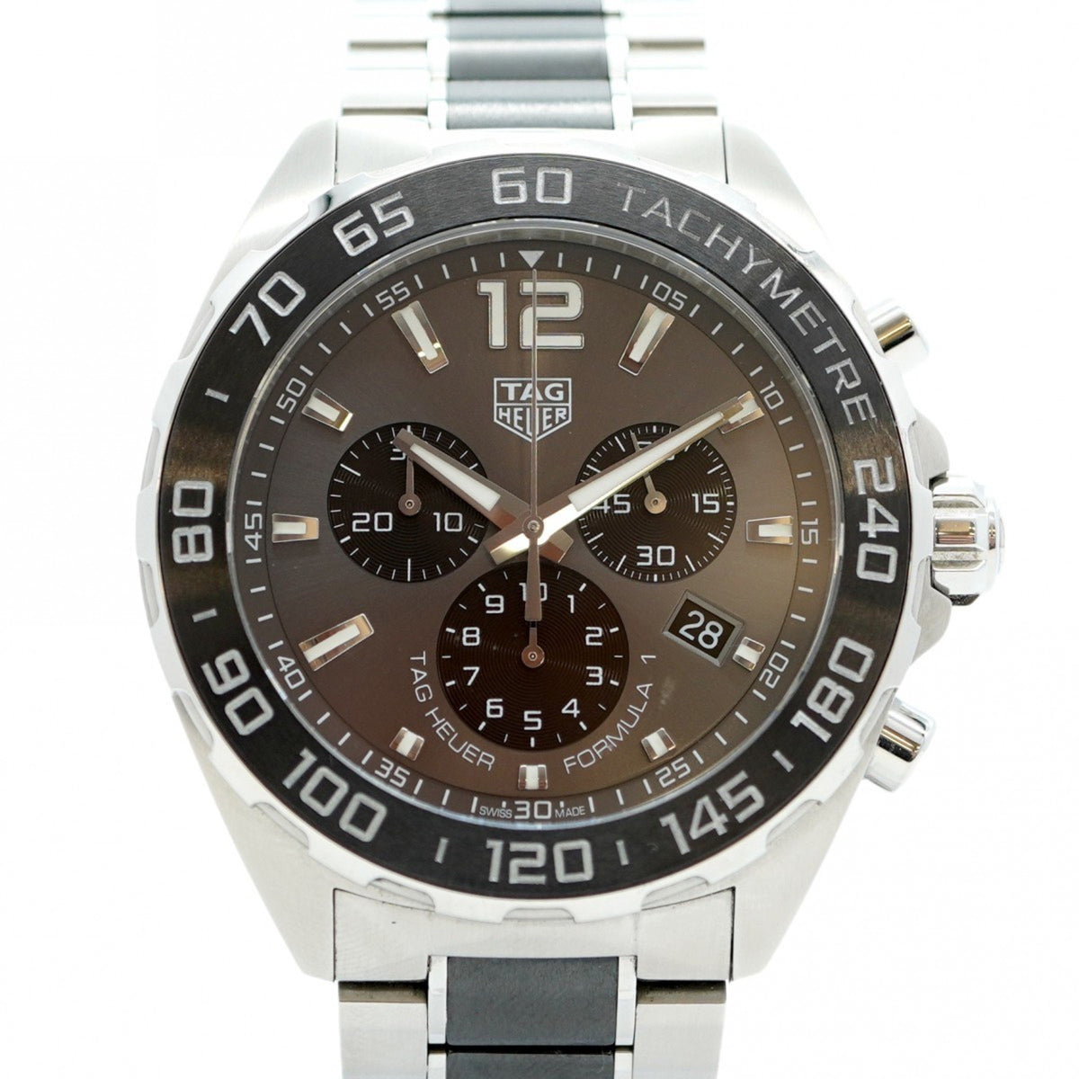 Pre-Owned TAG Heuer Formula 1 CAZ1011 Grey Dial Men's Watch