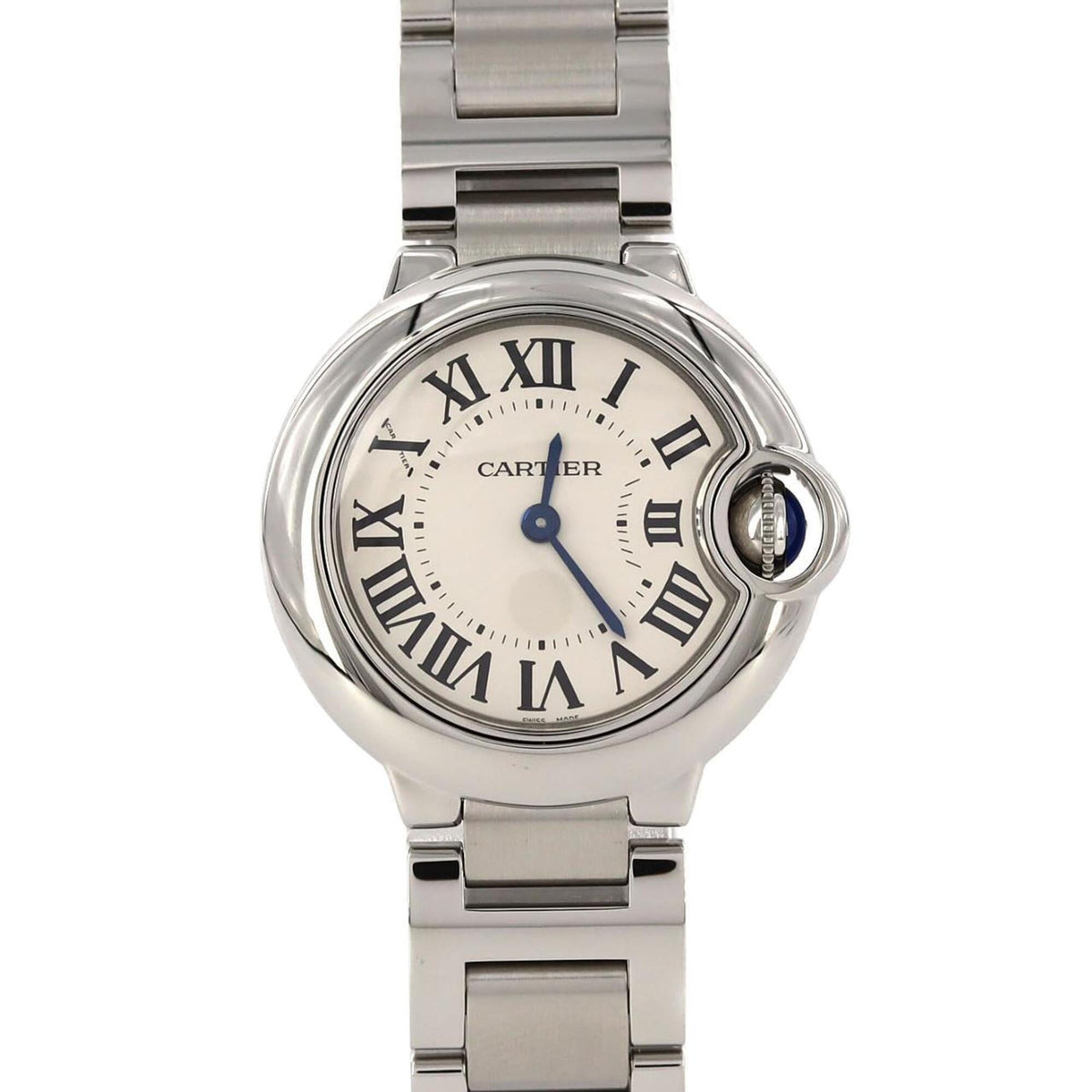 Pre-Owned Cartier Ballon Bleu SM W69010Z4 SS Quartz Watch