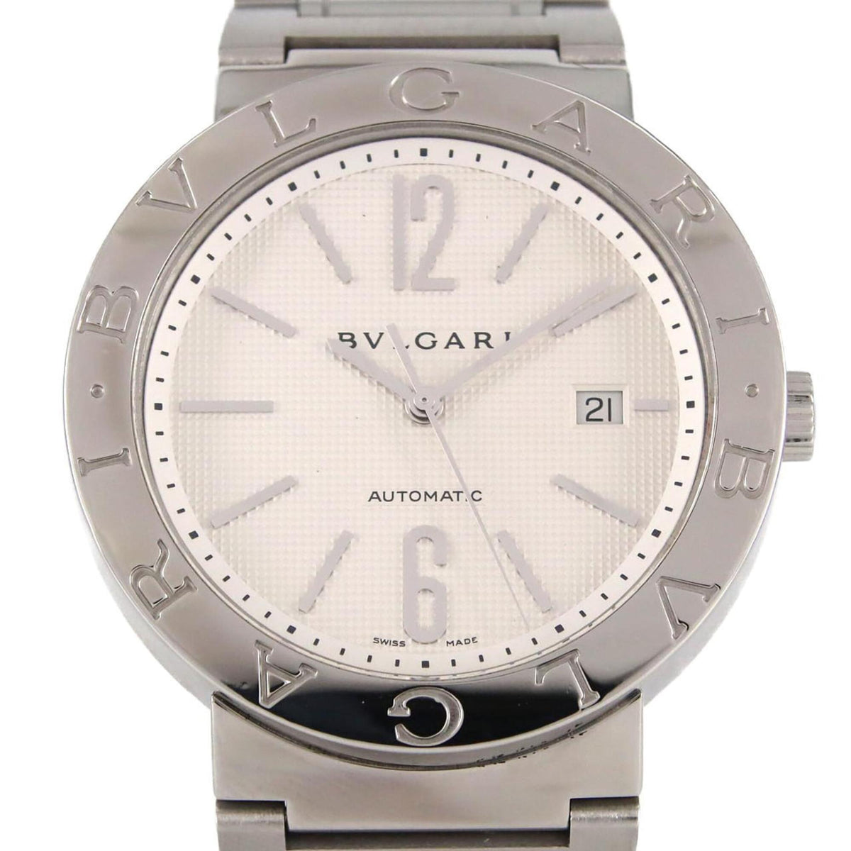 Pre-Owned Bulgari BB42SSAUTO BB42WSSD AT SS Automatic Watch
