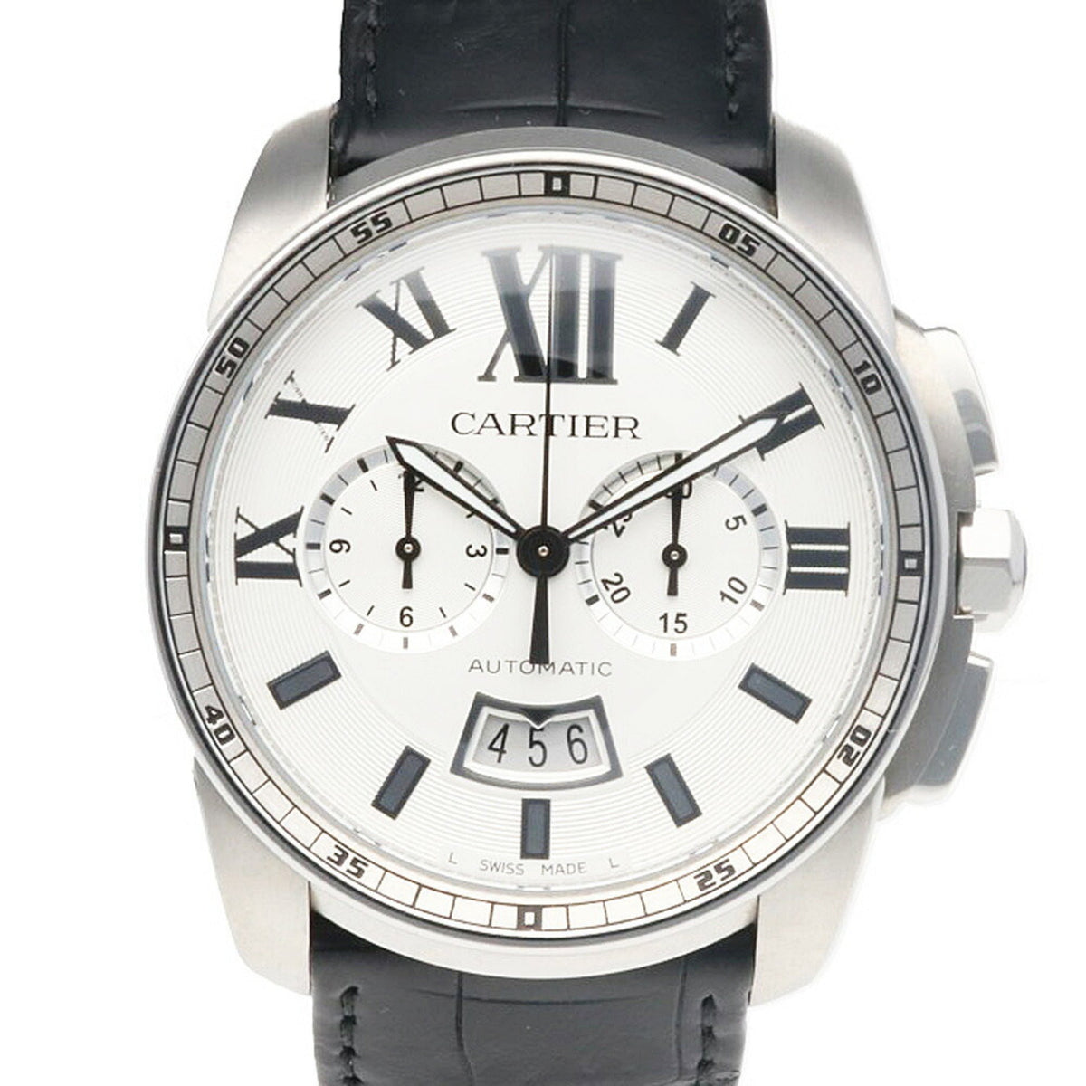 Gebrauchte Cartier Calibre de Uhr, Edelstahl 3578 Automatik, Herren CARTIER 