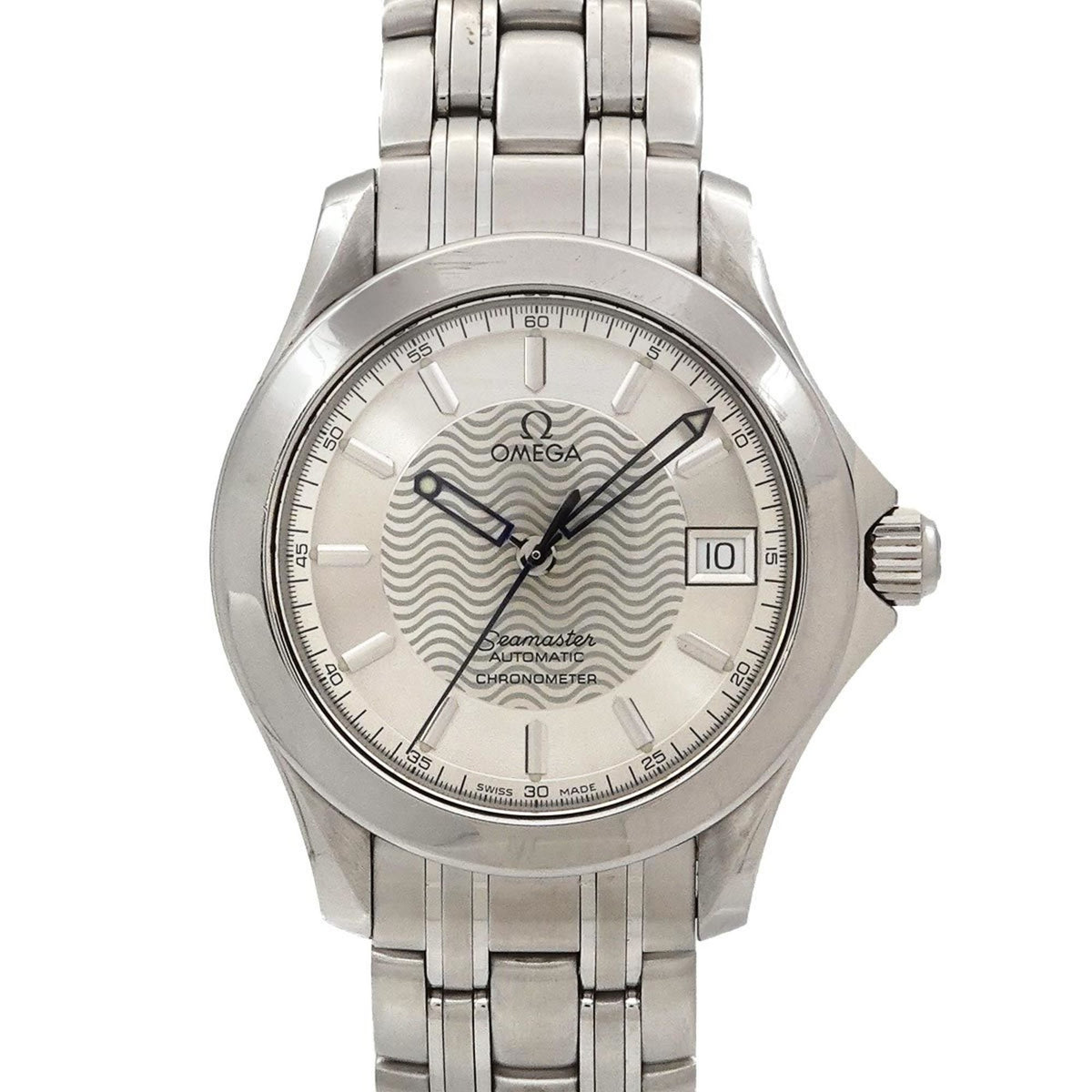 Pre-Owned OMEGA Seamaster 120 Chronometer 2501 31 Men's Watch Silver Date Automatic