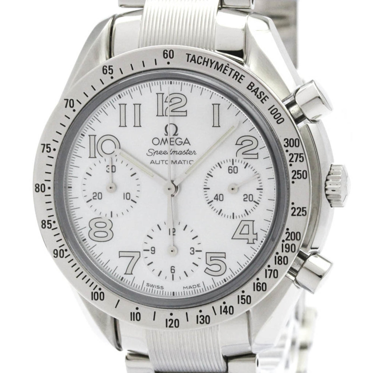 Pre-Owned OMEGA Speedmaster Reduced MOP Dial Automatic Watch 3534.70 Polished