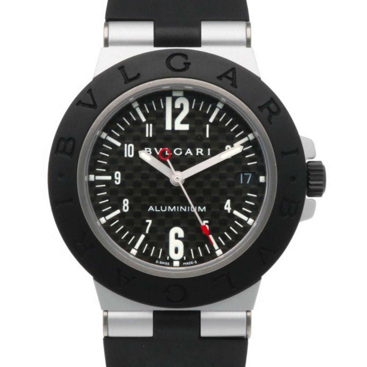 Montre BVLGARI Alum Aluminium AL38TA Automatique Homme d'occasion 