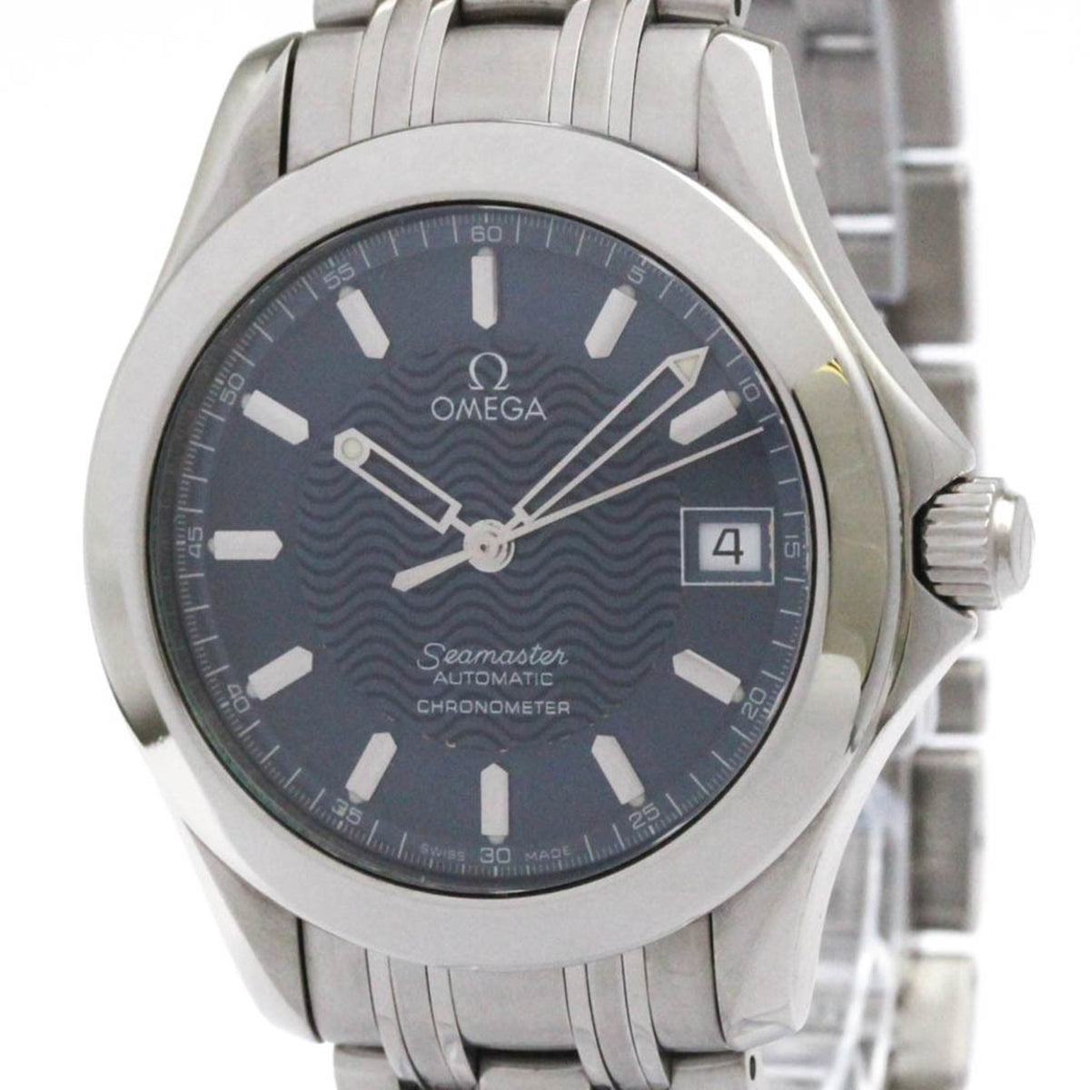 Pre-Owned OMEGA Seamaster 120M Chronometer Automatic Mens Watch 2501.81 Polished