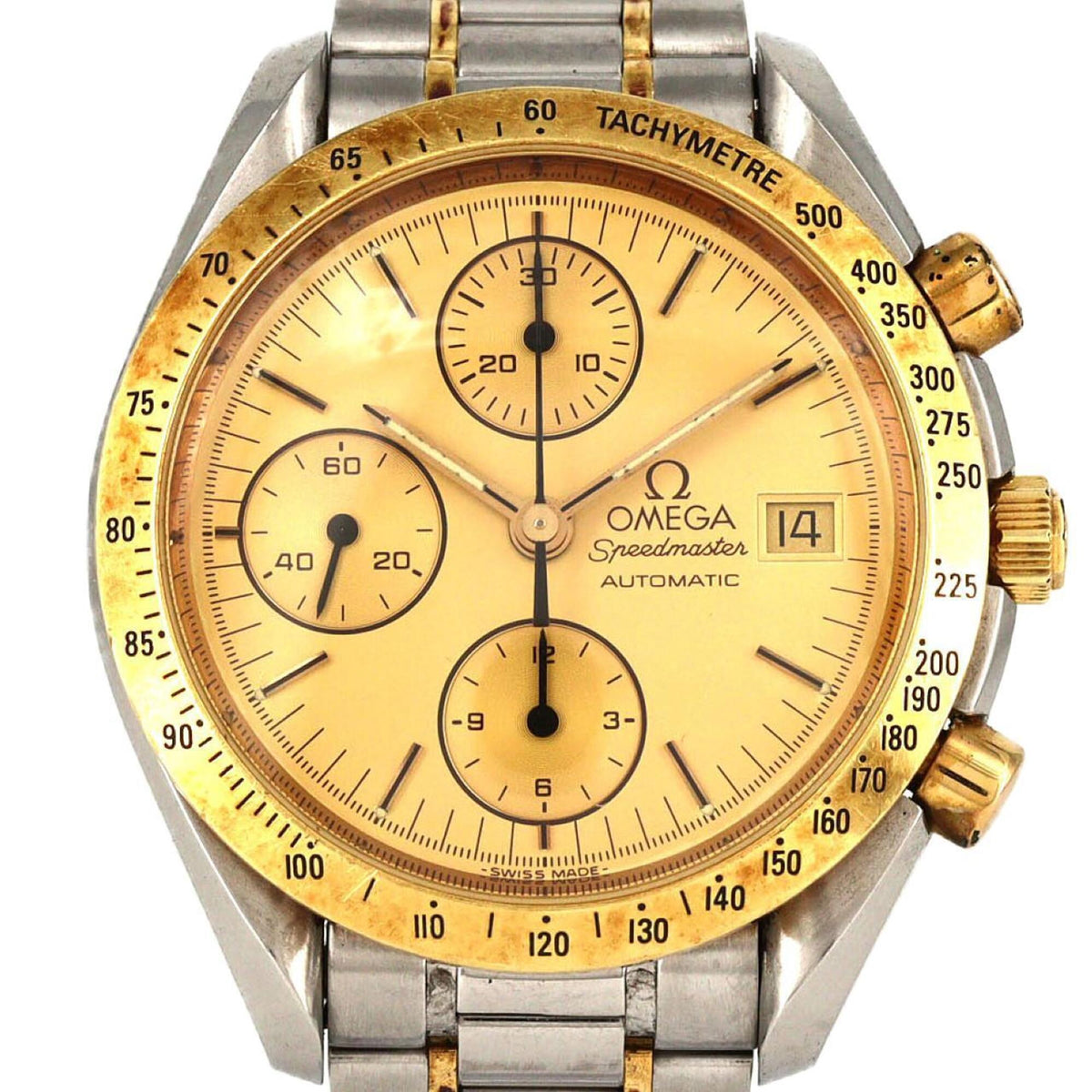 Pre-Owned Omega Speedmaster Date Two-Tone 3311.10 SSxYG Automatic Watch