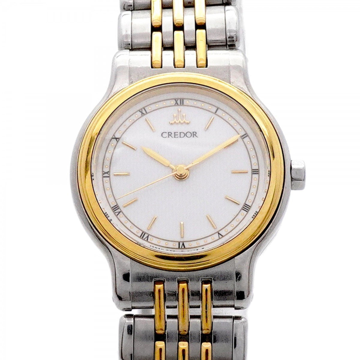 Pre-Owned Seiko Credor 7371-0090 Ivory Dial Women's Watch
