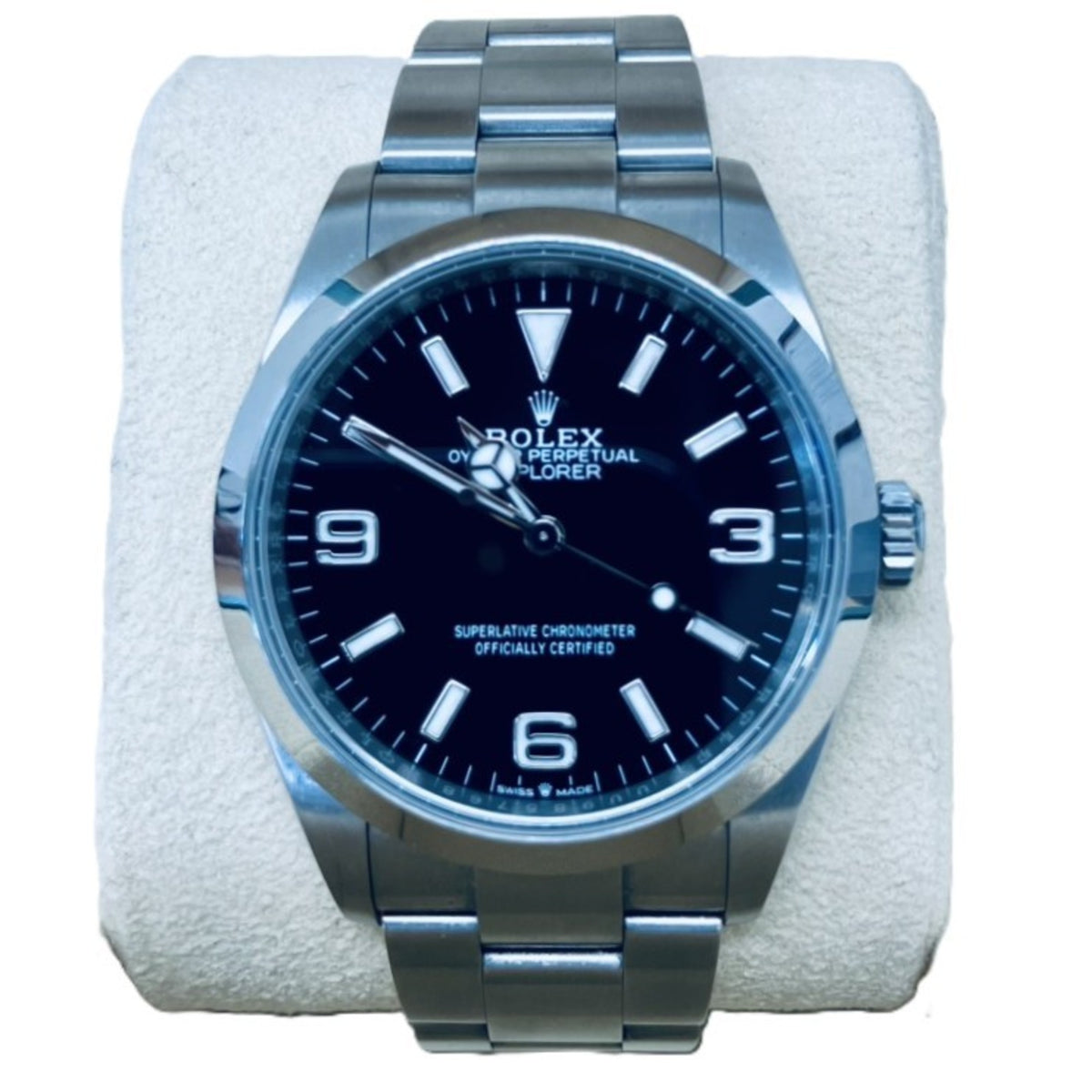 Pre-Owned ROLEX Explorer 124270 Automatic Watch