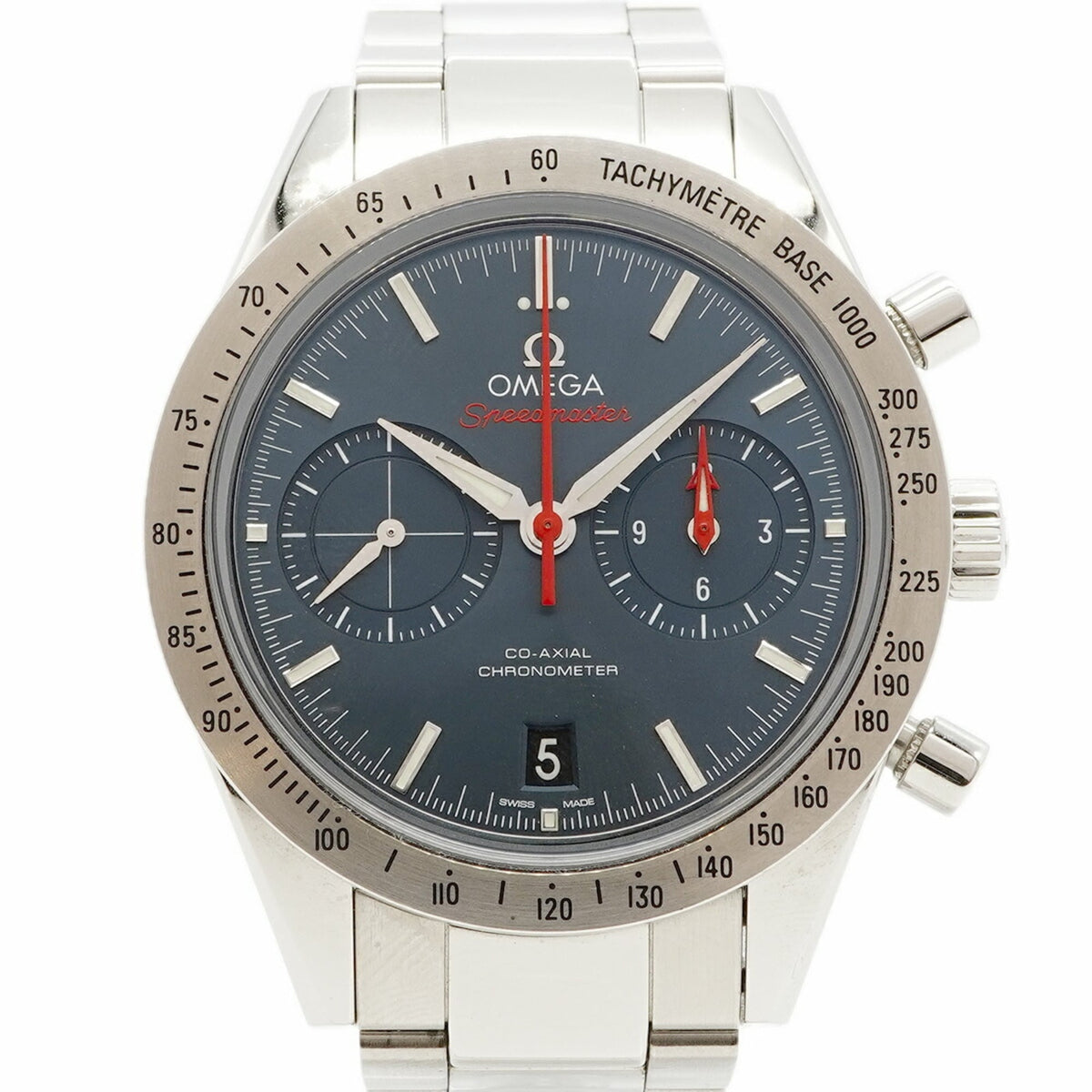 Pre-Owned Omega Speedmaster 331.10.42.51.03.001 Blue Dial Men's Watch