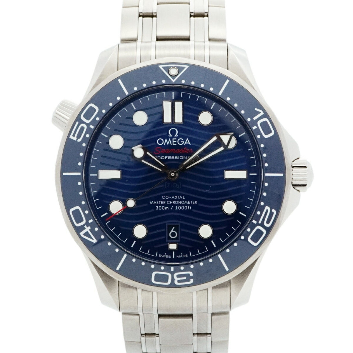 Pre-Owned Omega Seamaster 210.30.42.20.03.001 Blue Dial Men's Watch