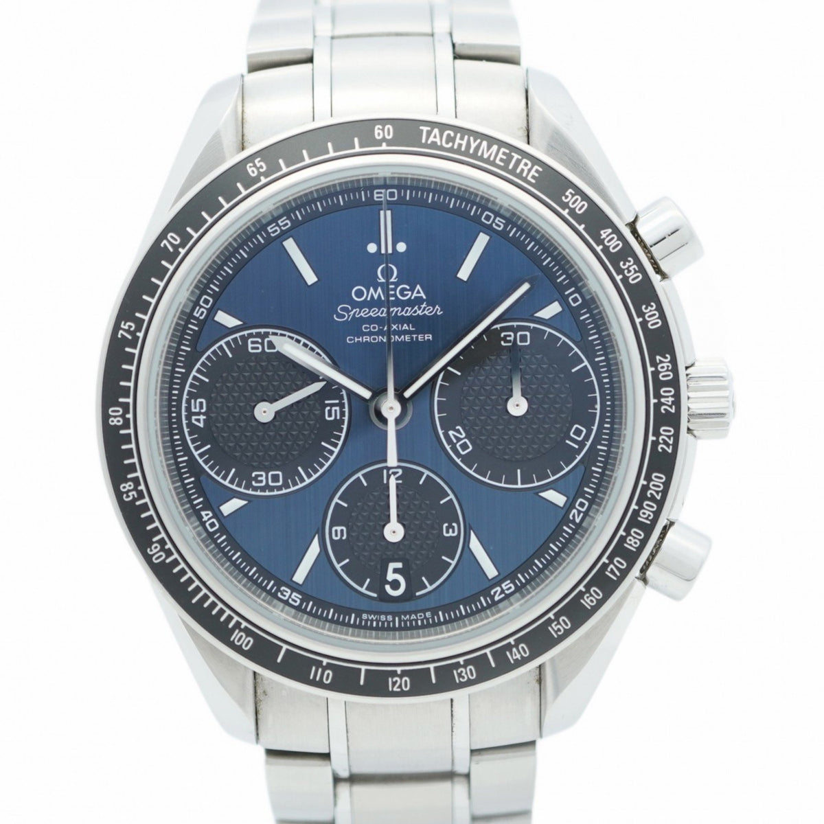 Pre-Owned Omega Speedmaster 326.30.40.50.03.001 Navy Dial Men's Watch
