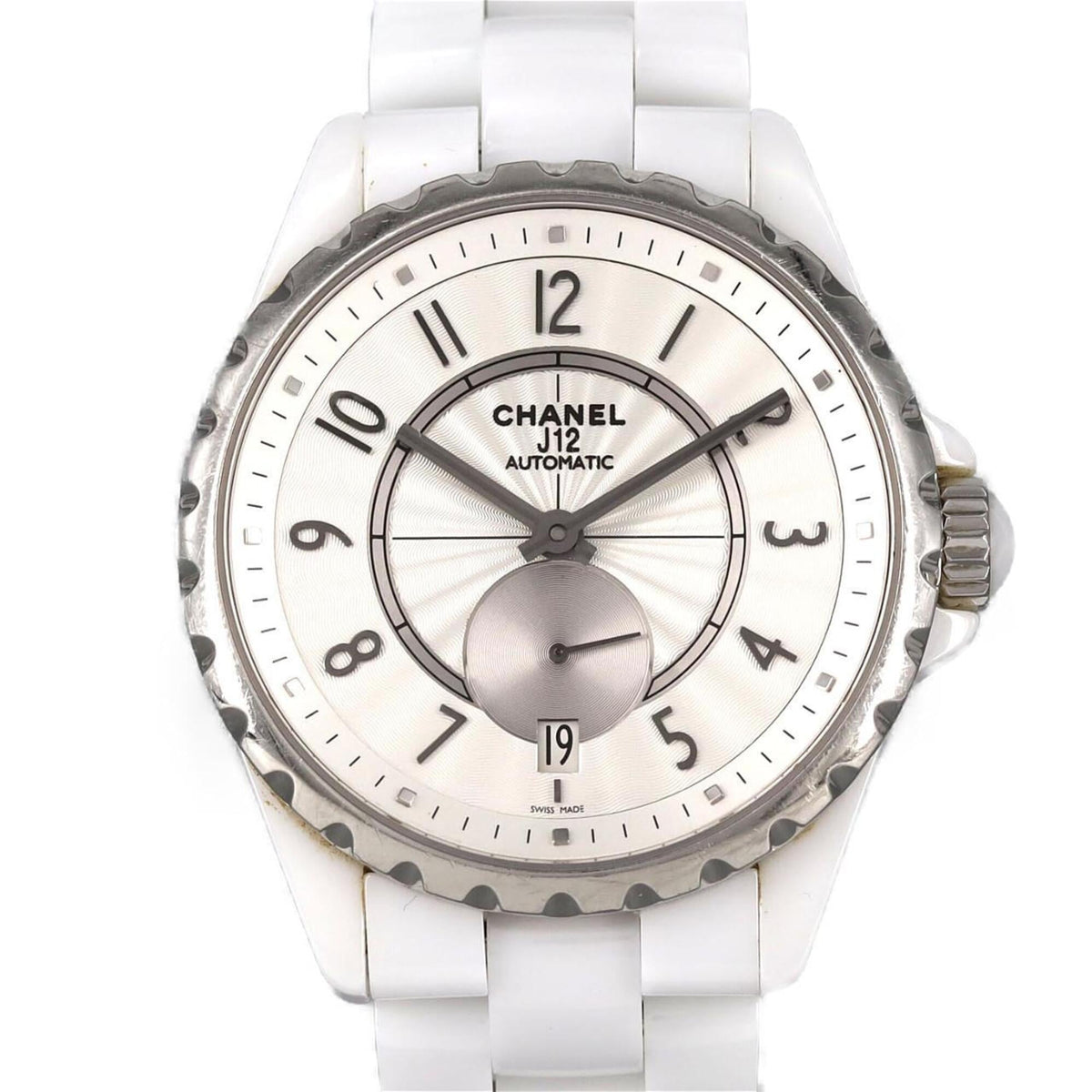 Pre-Owned Chanel J12 365 Ceramic H3837 Automatic Watch