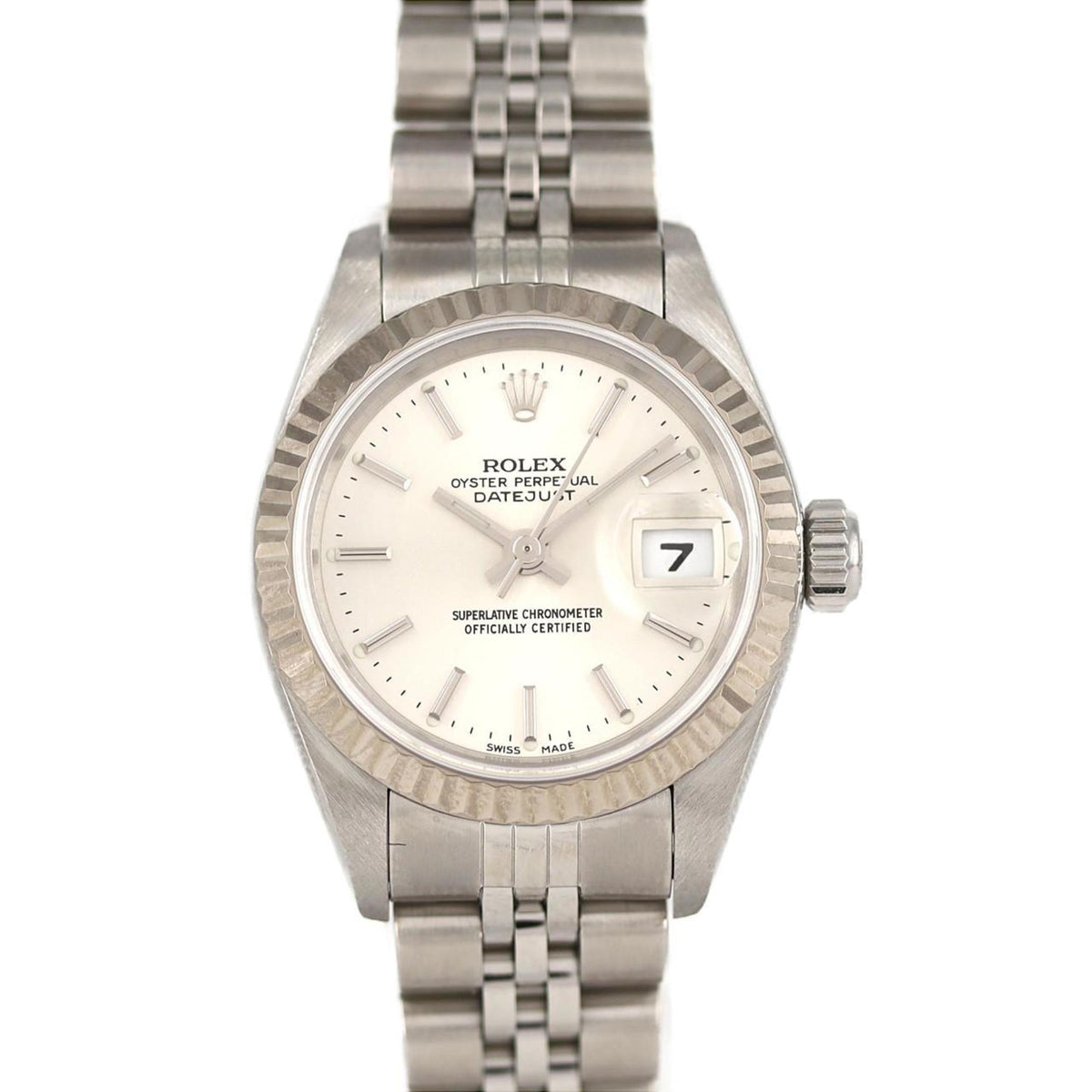 Pre-Owned Rolex Datejust 79174 SSxWG Automatic Watch P-Serial