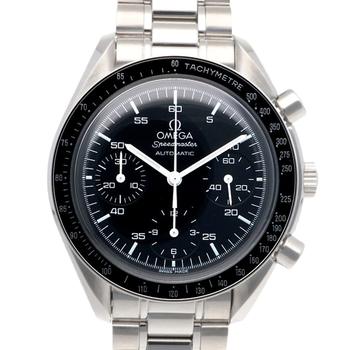 Pre-Owned Omega Speedmaster Watch Stainless Steel 35105000 Automatic Men's OMEGA Overhauled