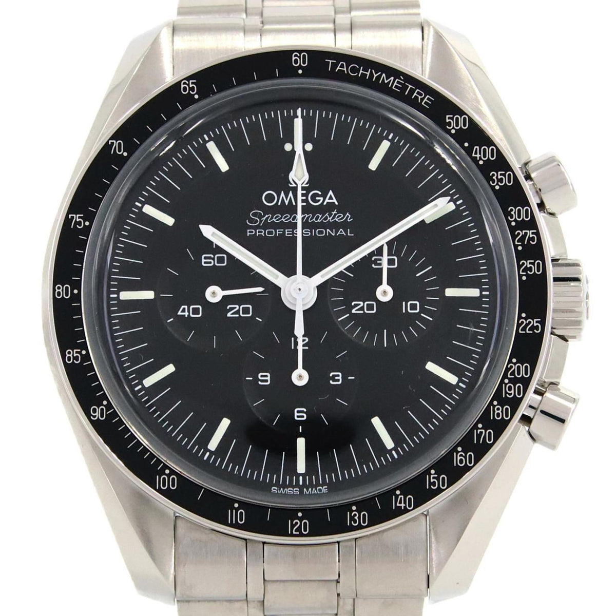 Pre-Owned Omega Speedmaster Moonwatch Pro 310.30.42.50.01.001 Stainless Steel Manual Winding Watch