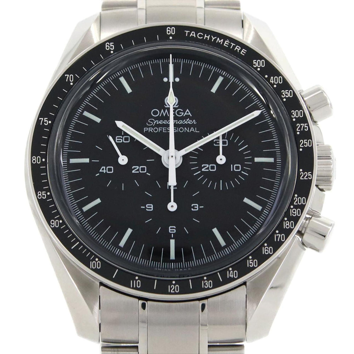 Pre-Owned Omega Speedmaster Moonwatch Pro 311.30.42.30.01.005 SS Wristwatch Hand-wound