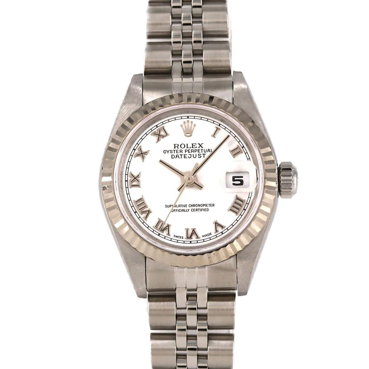 Pre-Owned Rolex Datejust 79174 SSxWG Automatic Watch, A-Serial
