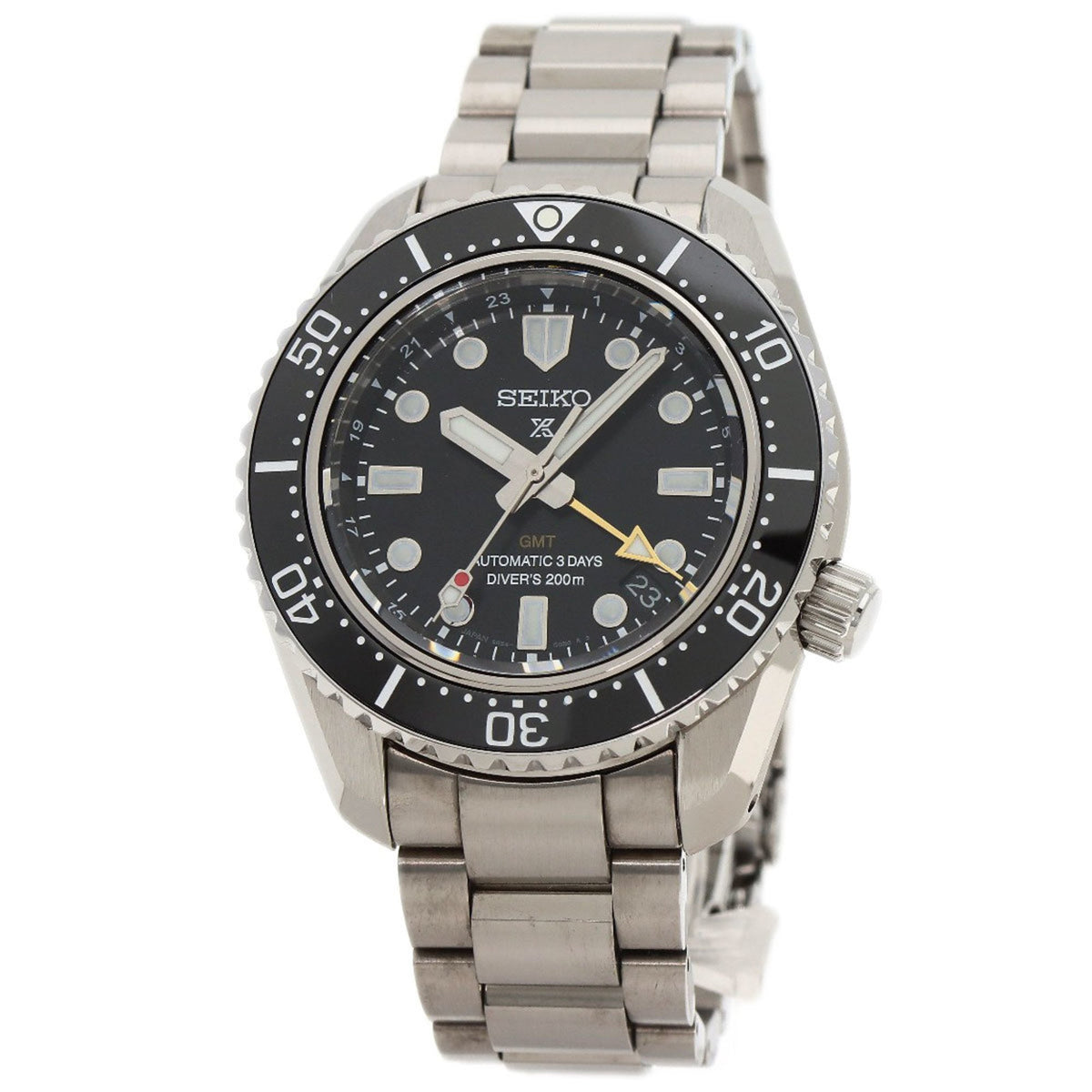 Montre Seiko SBEJ011 Prospex d'occasion en acier inoxydable pour homme 