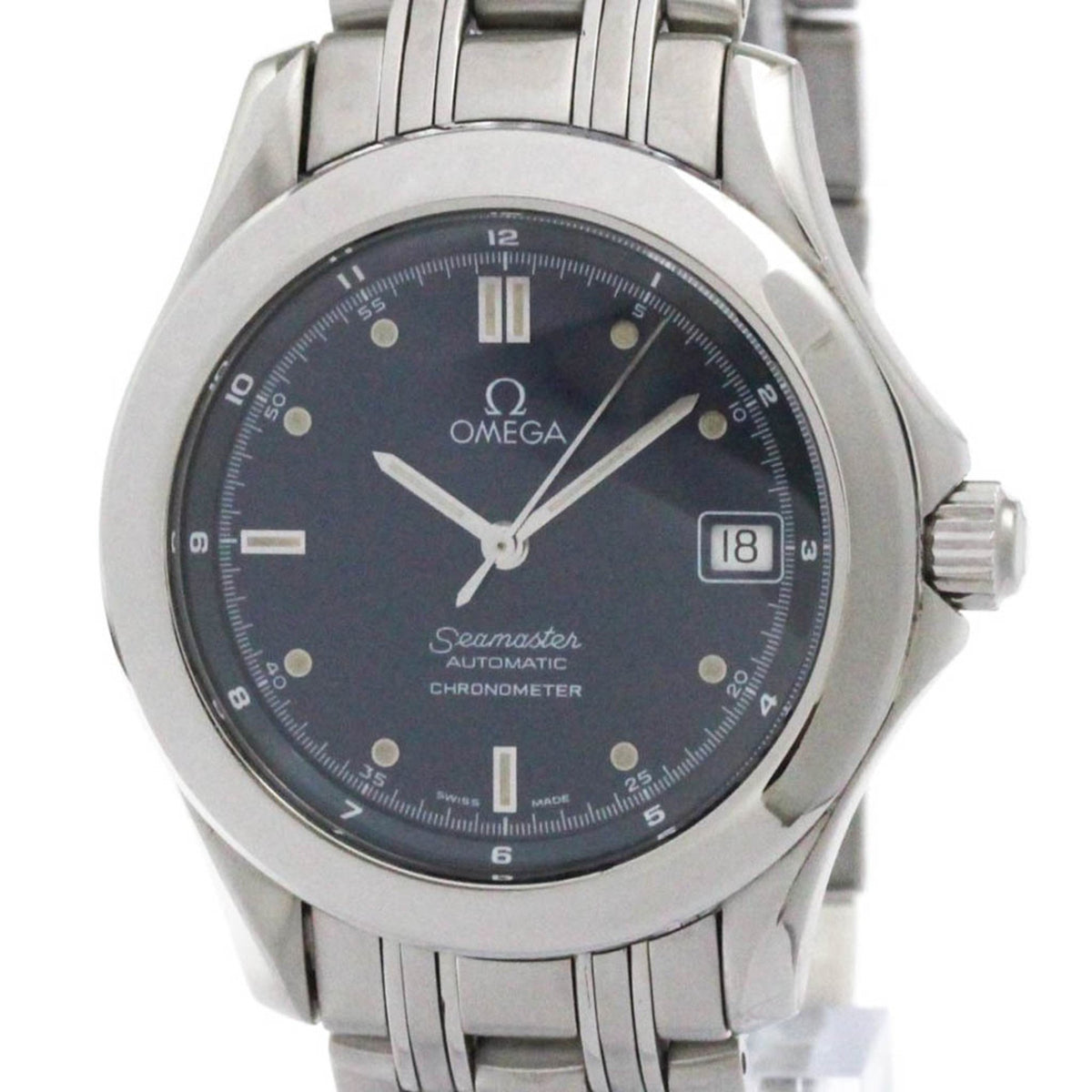 Pre-Owned OMEGA Seamaster 120M Chronometer Automatic Mens Watch 2501.80 Polished