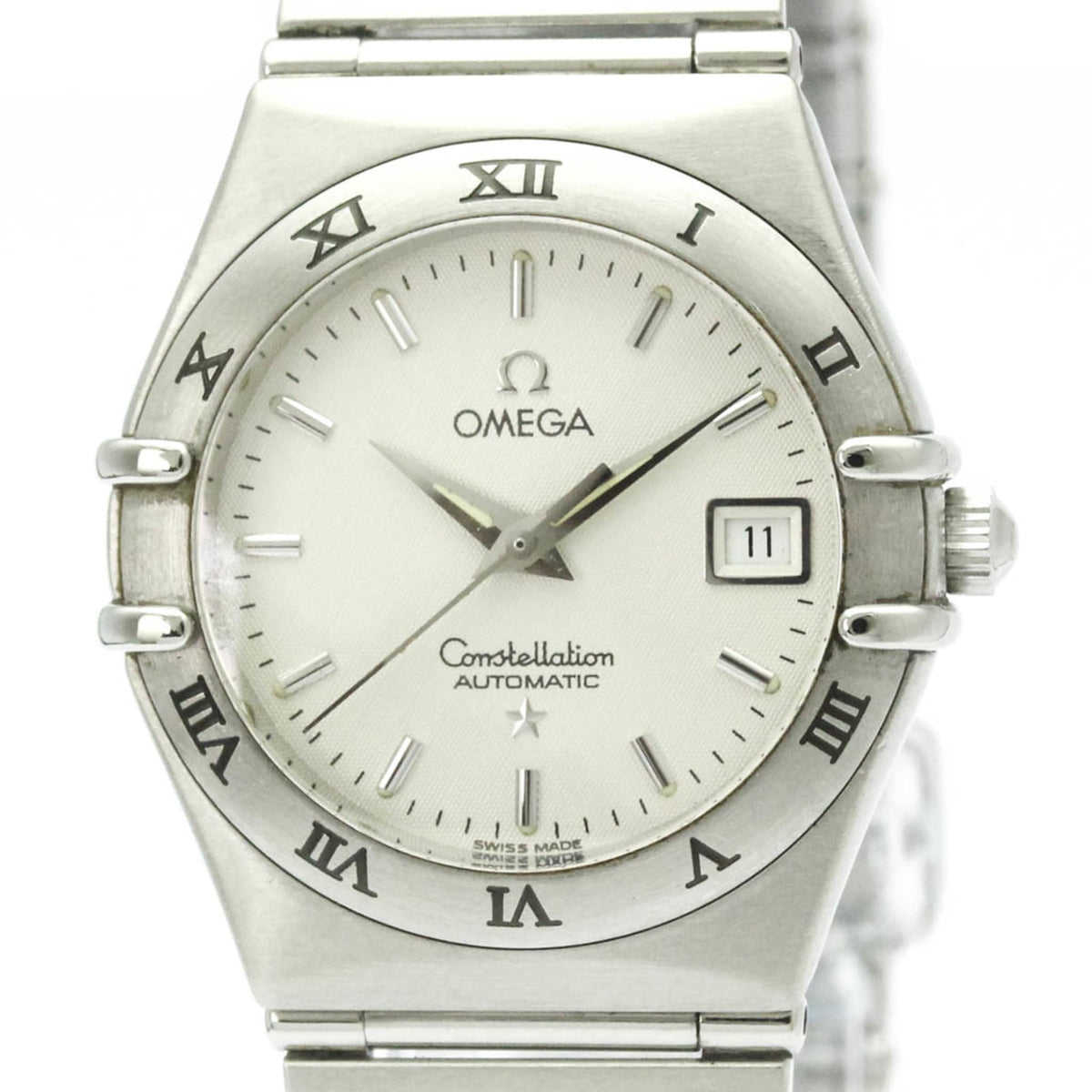 Pre-Owned OMEGA Constellation Steel Automatic Ladies Watch 1592.30 Polished