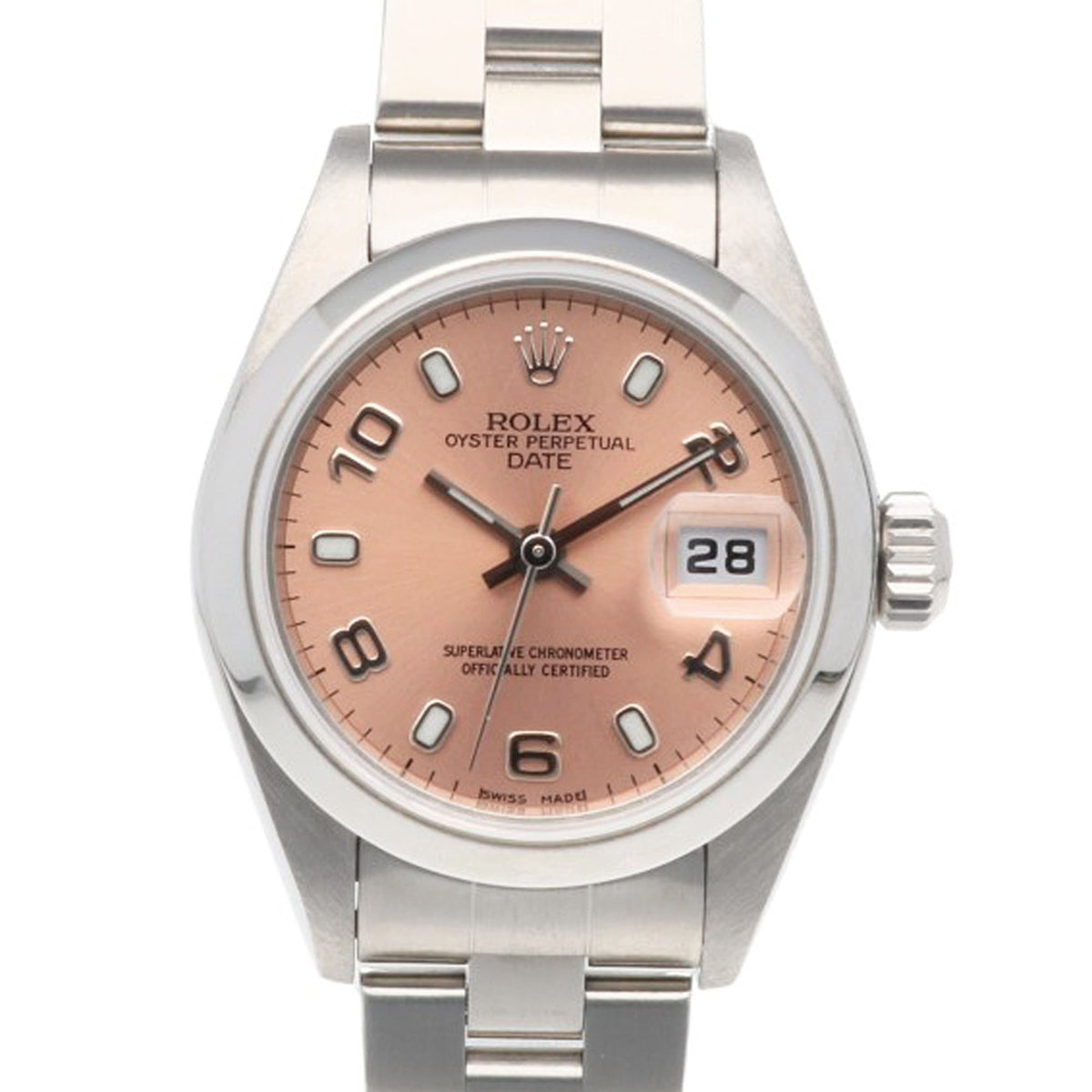 Pre-Owned Rolex Date Oyster Perpetual Watch, Stainless Steel, Automatic, Ladies' Watch