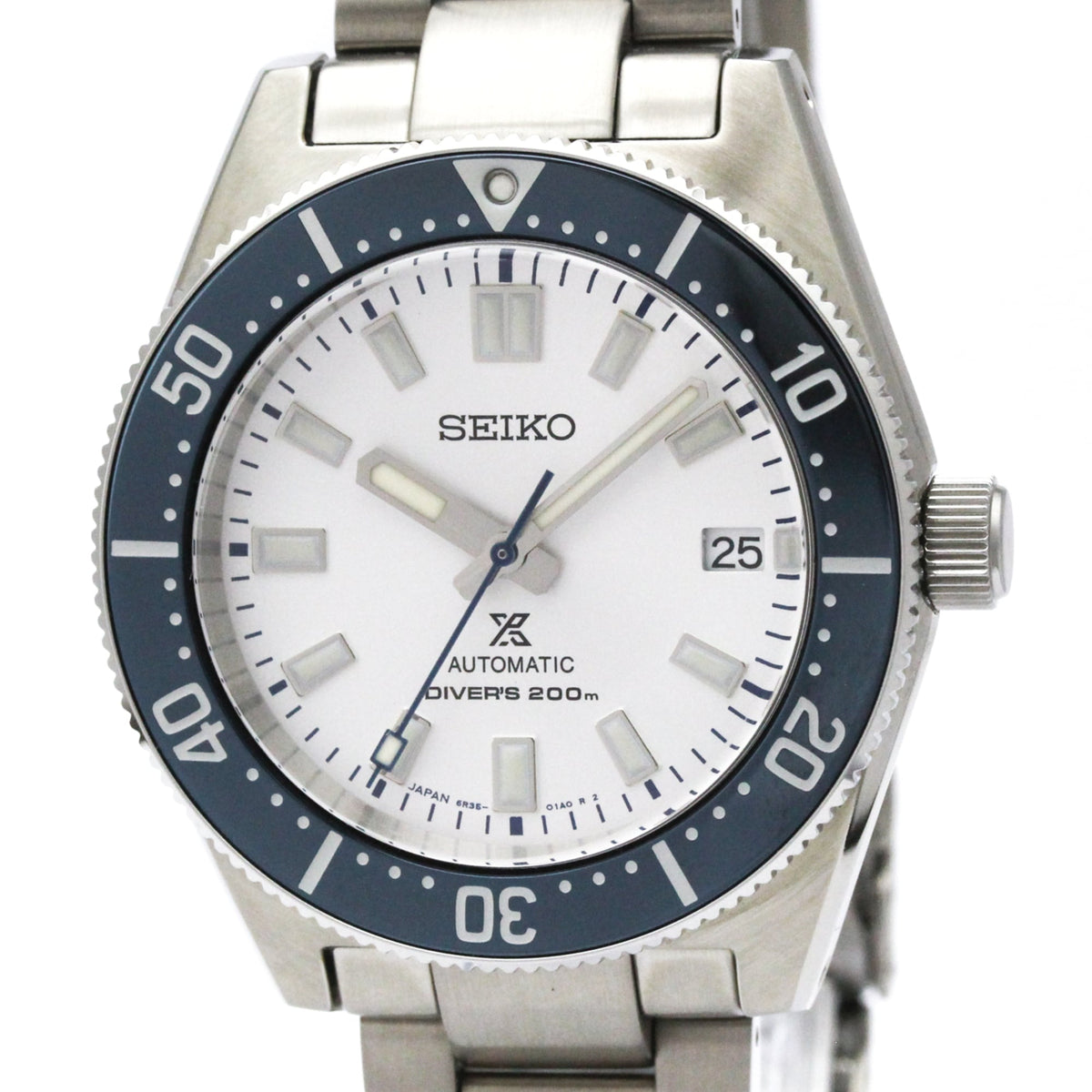 Pre-Owned SEIKO Prospex Diver Scuba 140th Anniversary LTD Watch SBDC139(6R35-01R0) Never Used