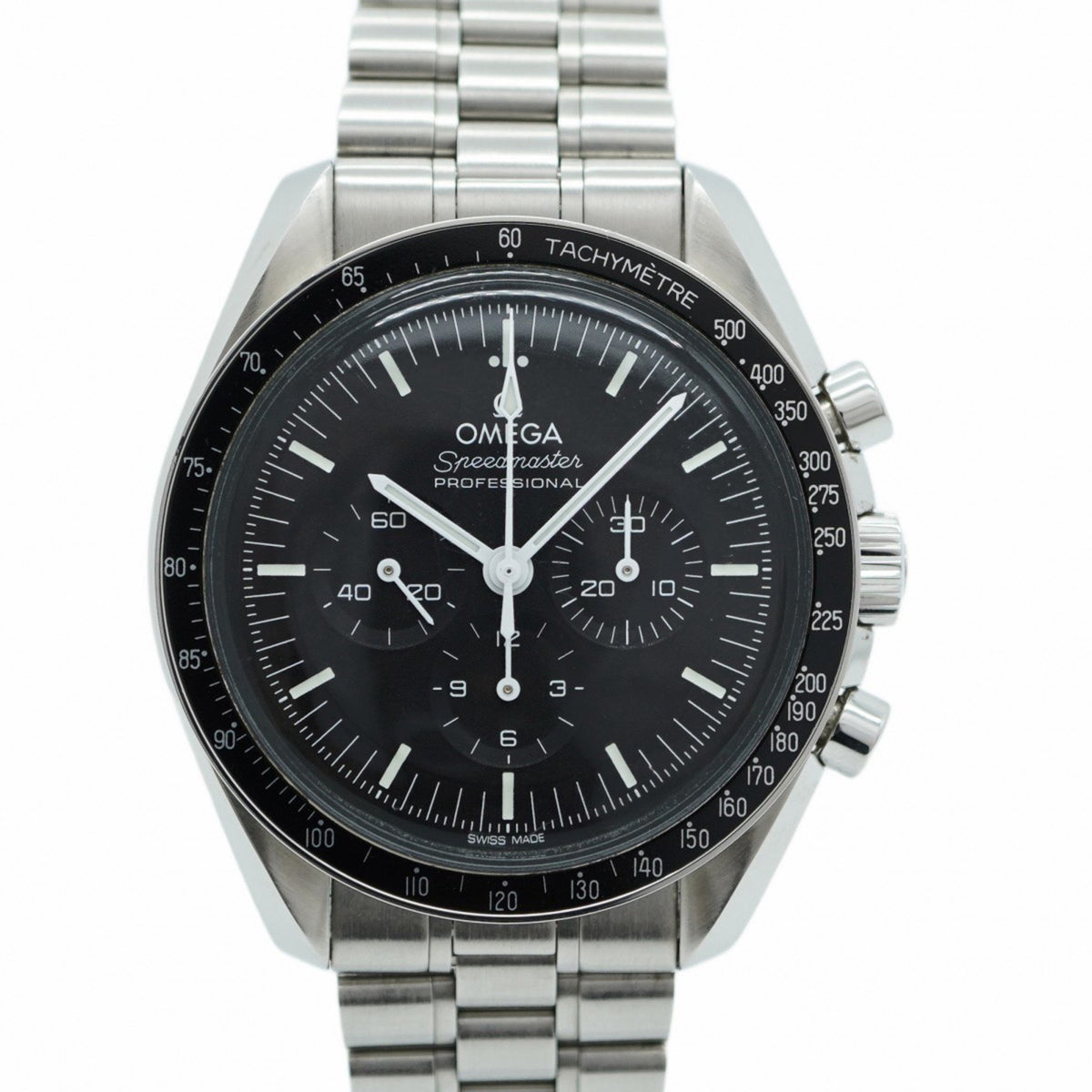 Pre-Owned Omega Speedmaster 310.30.42.50.01.001 Black Dial Men's Watch