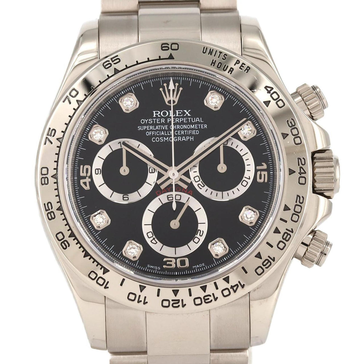 Pre-Owned Rolex Daytona 116509G WG Automatic Watch, M Serial