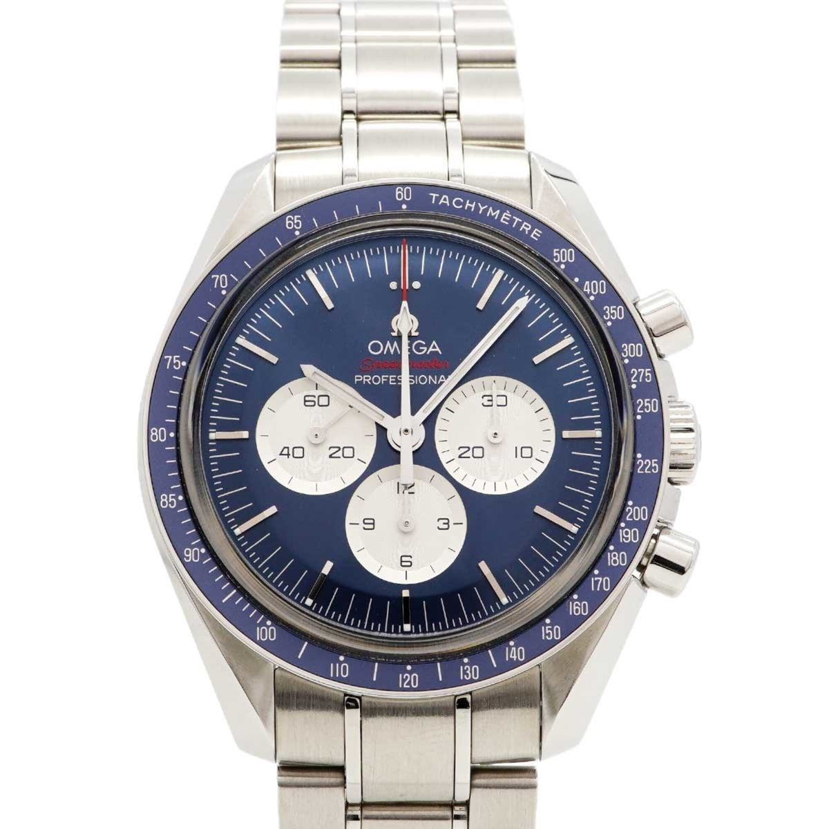 Pre-Owned Omega Speedmaster 522.30.42.30.03.001 Navy Dial Men's Watch