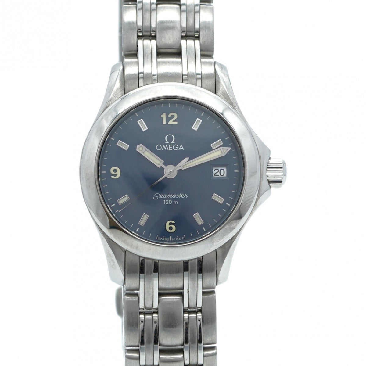 Pre-Owned Omega Seamaster 2581.83 Blue Dial Women's Watch