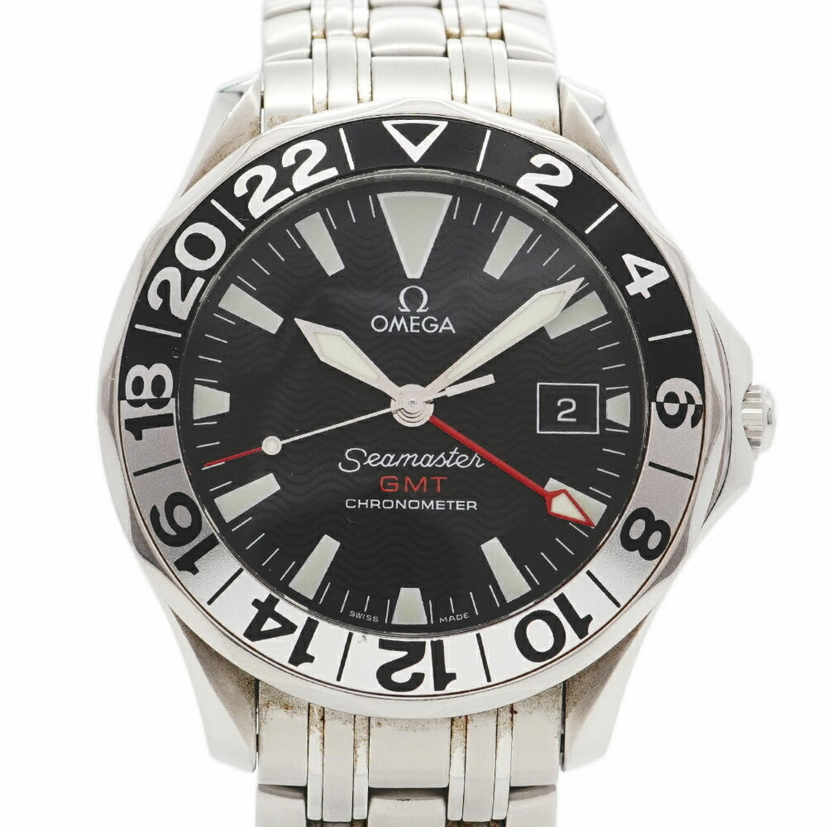 Pre-Owned Omega Seamaster 2234.50 Black Dial Men's Watch