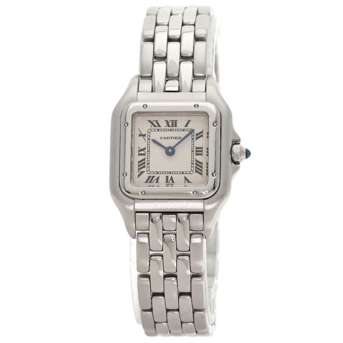 Pre-Owned Cartier Panthere SM W25033P5 Stainless Steel Watch for Women