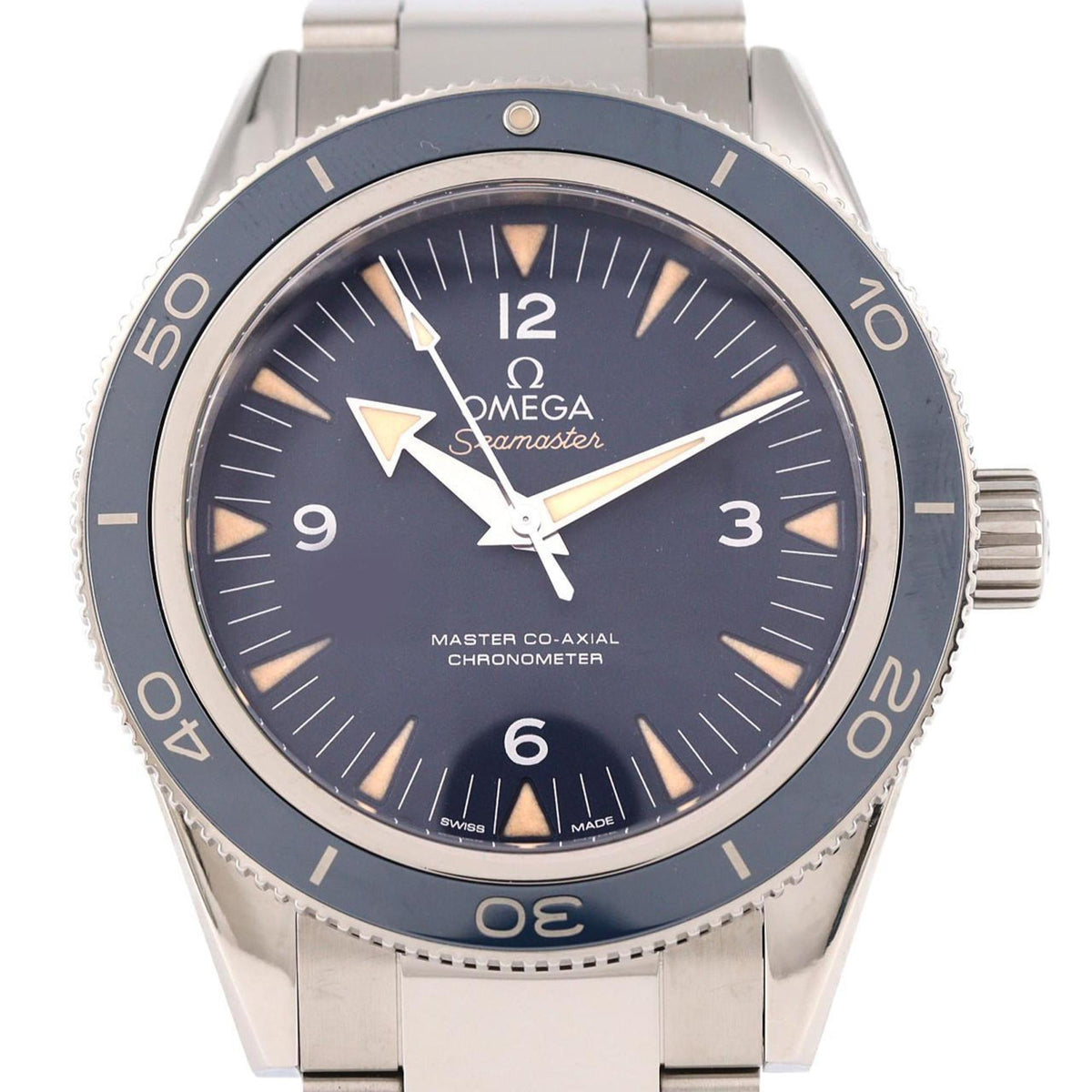 Pre-Owned Omega Seamaster 300 TI 233.90.41.21.03.001 Automatic Watch