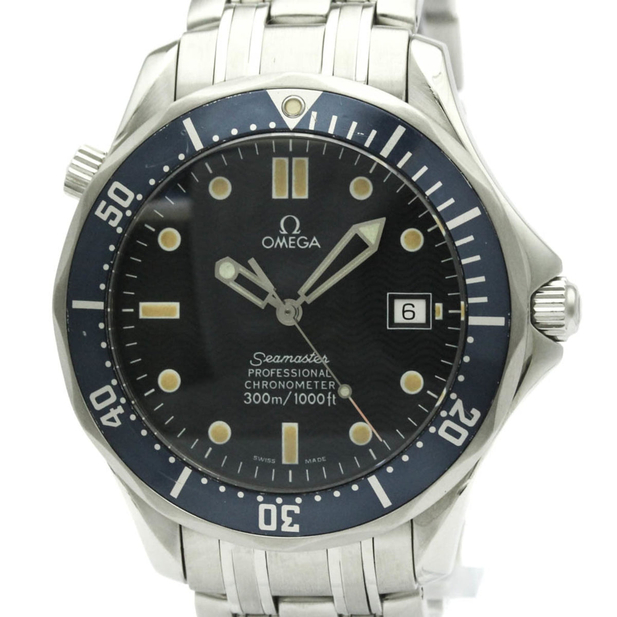 Pre-Owned OMEGA Seamaster Professional 300M Automatic Watch 2531.80 Polished