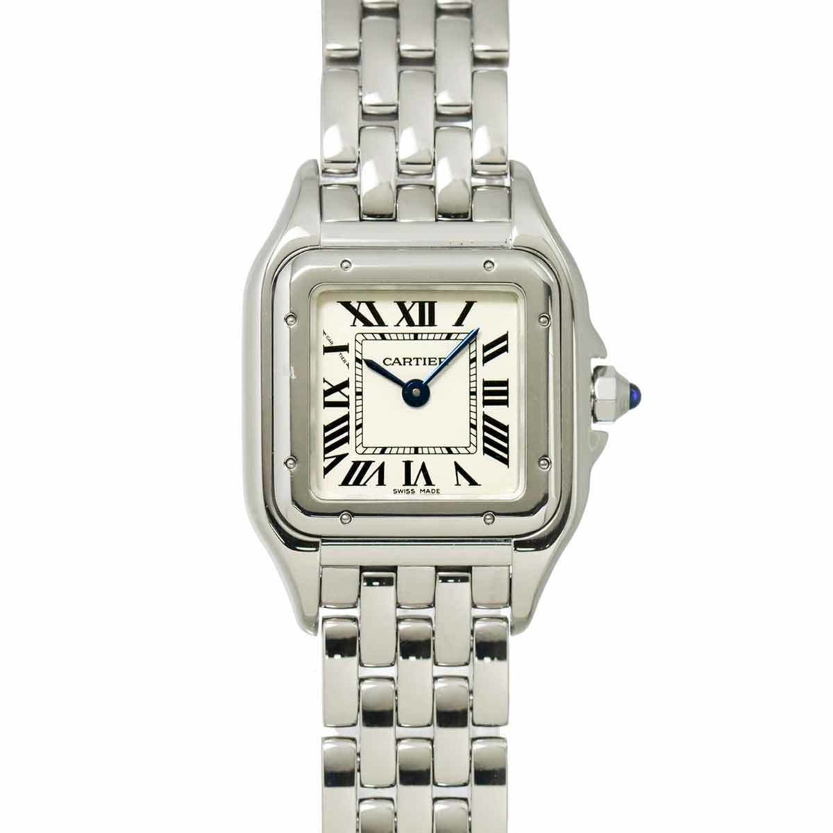 Pre-Owned Cartier Panth?re de SM WSPN0006 Ladies' Watch, Silver, Quartz Watch