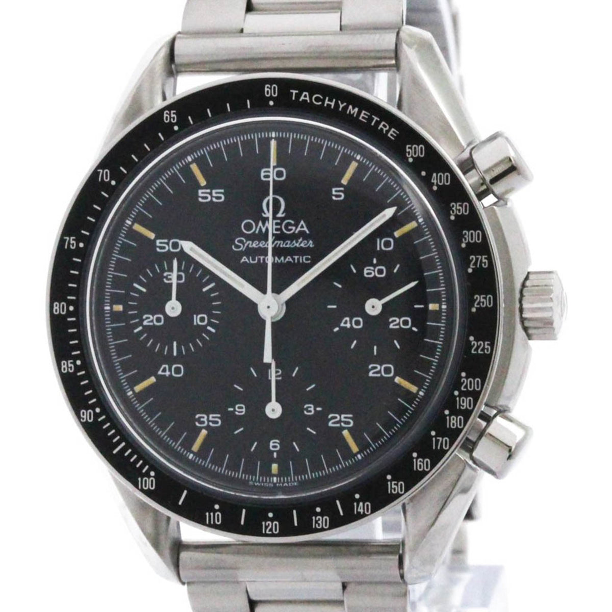 Pre-Owned OMEGA Speedmaster Automatic Steel Mens Watch 3510.50 Polished