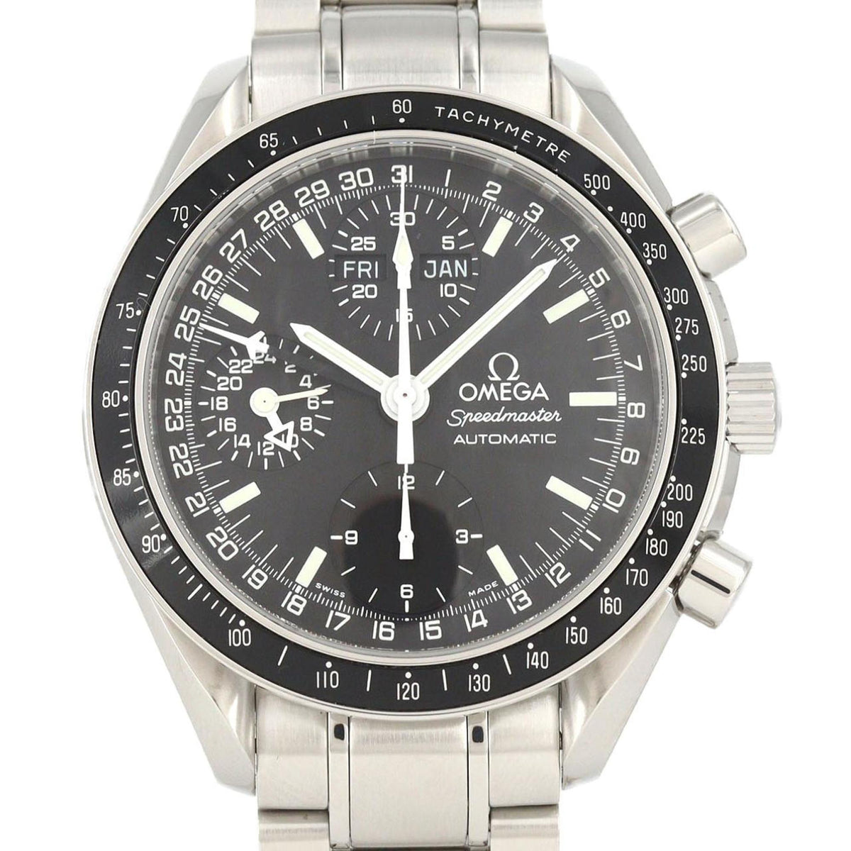 Pre-Owned Omega Speedmaster Mark 40 Cosmos 3520.50 Stainless Steel Automatic Watch