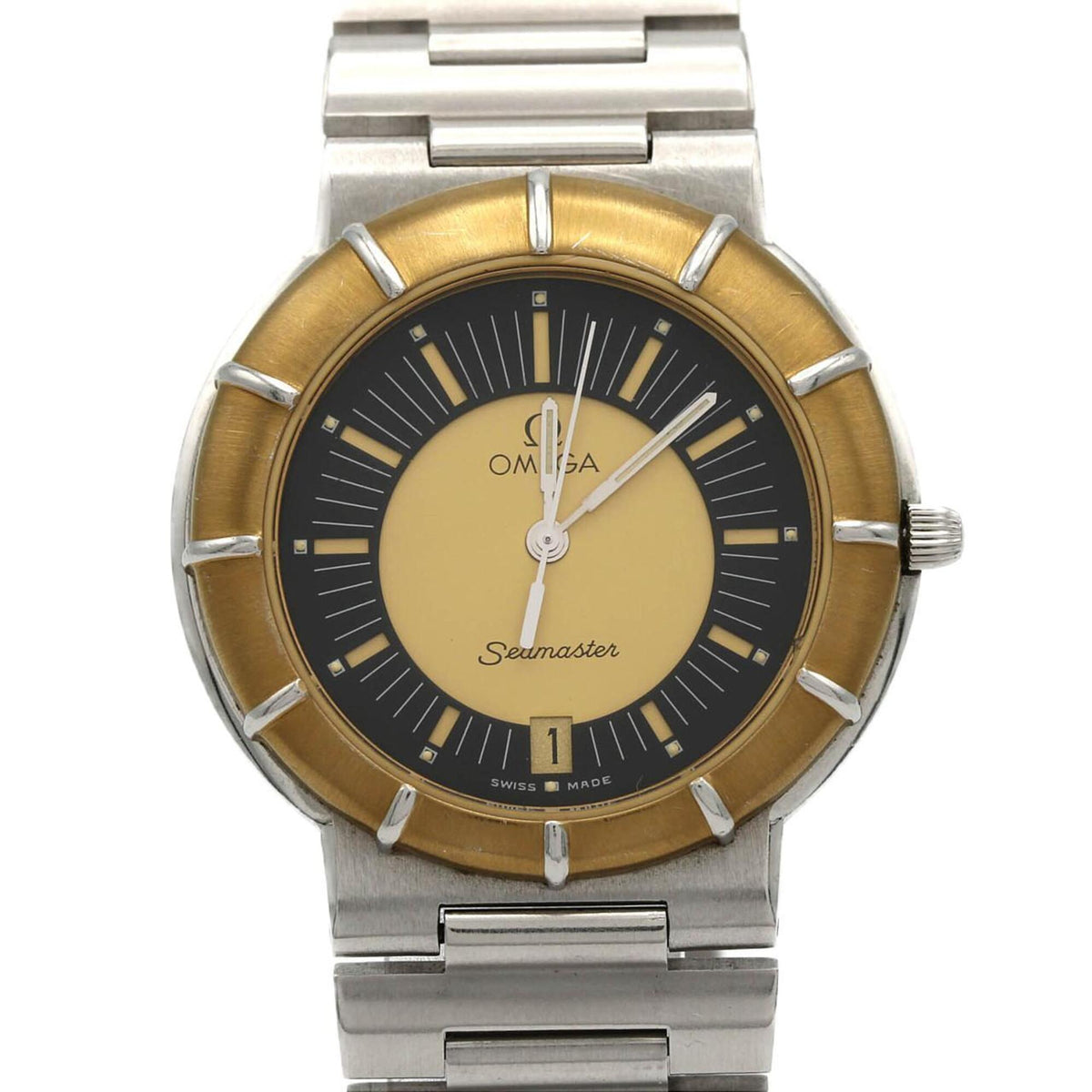 Pre-Owned Omega Seamaster Dynamic SSxYG Quartz Watch