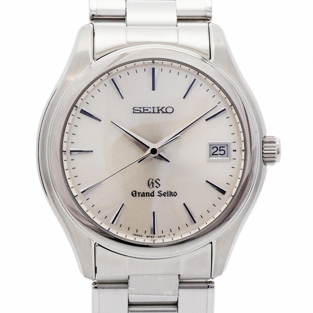 Pre-Owned Seiko Grand 9F62-0A10 Silver Dial Men's Watch