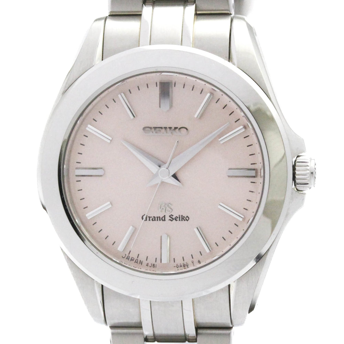 Pre-Owned GRAND SEIKO Quartz Stainless Steel Quartz Ladies Watch STGF045(4J51-0AB0) Polished
