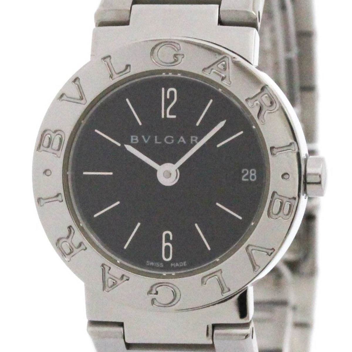 Pre-Owned Bvlgari Bvlgari Bvlgari Quartz Stainless Steel Women's Dress/Formal BB23SS