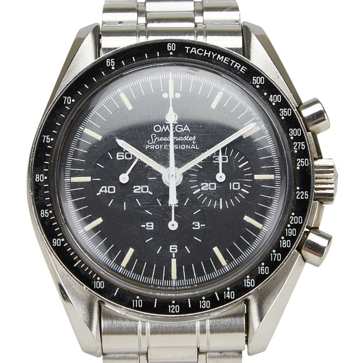 Pre-Owned Omega Speedmaster Professional Watch 3590.50, Manual Winding, Black Dial, Stainless Steel, Men's, OMEGA