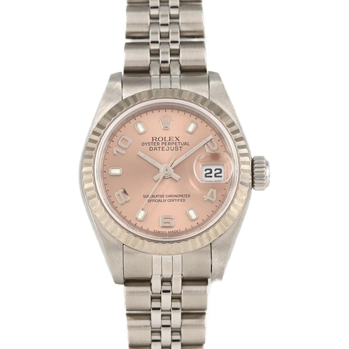Pre-Owned Rolex Datejust 79174 SSxWG Automatic Watch P-Serial